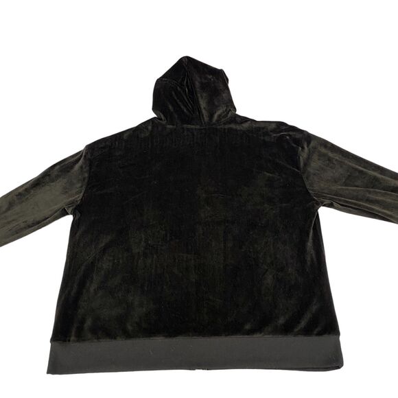 Chicago Bulls Jacket Mens XL Black NBA Basketball Sports Hooded Full Zipper - Picture 13 of 15